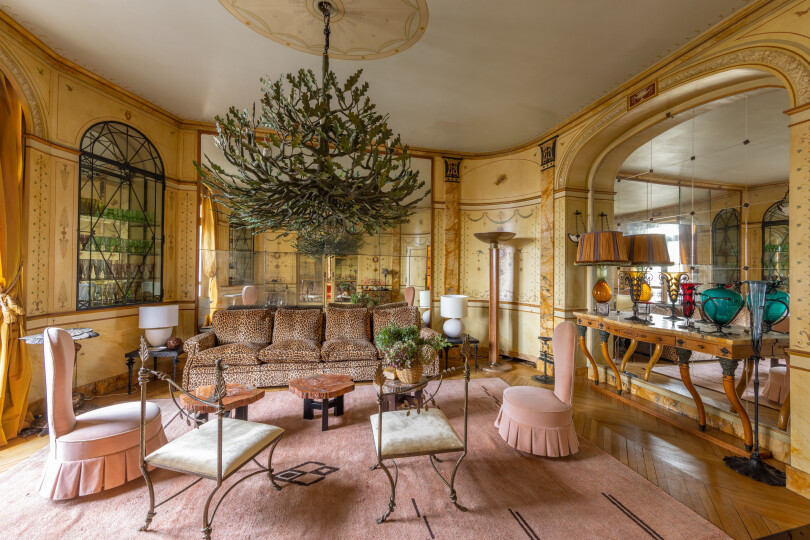 Chez Philippe Rapin et Sylvie de Chirée à Paris.